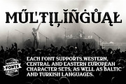 Rewizor - 2 vintage fonts, a Serif Font by Leitmotif (Thumbnail 4 of 5)