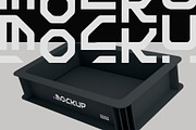 Storage Bin Mockup, a Household Mockup by hiddemaru (Thumbnail 3 of 4)