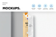 Band Aid Mockups, a Product Mockup by megostudi0 (Thumbnail 6 of 6)