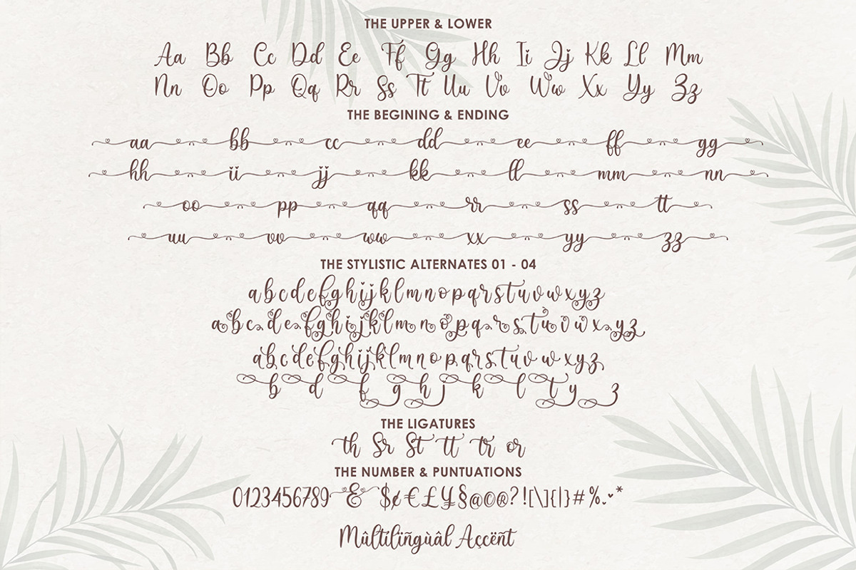 Sefilya | Beauty Script, a Script Font by Almeera Std (Photo 6 of 10)