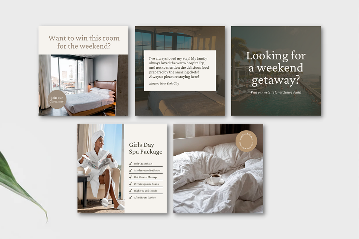 Hotel Social Media Template, a Social Media Template by a-member.club (Photo 2 of 6)