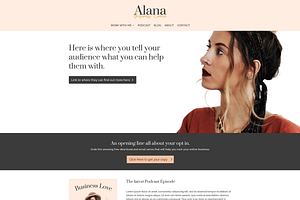 Alana Business WordPress Divi Theme