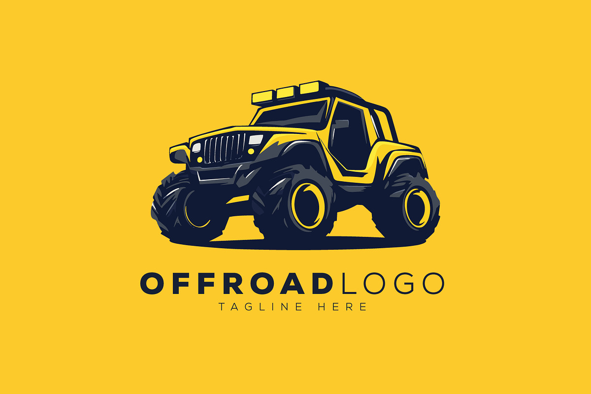 Offroad Logo, a Branding & Logo Template by Xoovion