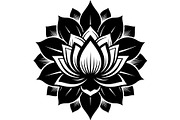 Decorative Lotus Flower, an Object Graphic by Creativeshirt (Thumbnail 7 of 14)