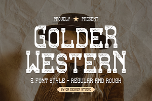 Golder Western - Typeface Font