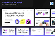 Customer Journey Presentation, a Presentation Template by Annora Studio (Thumbnail 1 of 7)