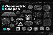 125+ Abstract Geometric Shapes, a Shape Add-On by Chipshpow Graphics (Thumbnail 1 of 11)