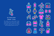 100+ Fashion Icons, Pattern, Poster, an Object Illustration by digitalsbydepi (Thumbnail 7 of 17)
