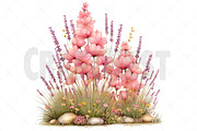 Whimsical Meadow Scenes Clipart, an Illustration by Craft Nest (Thumbnail 12 of 12)
