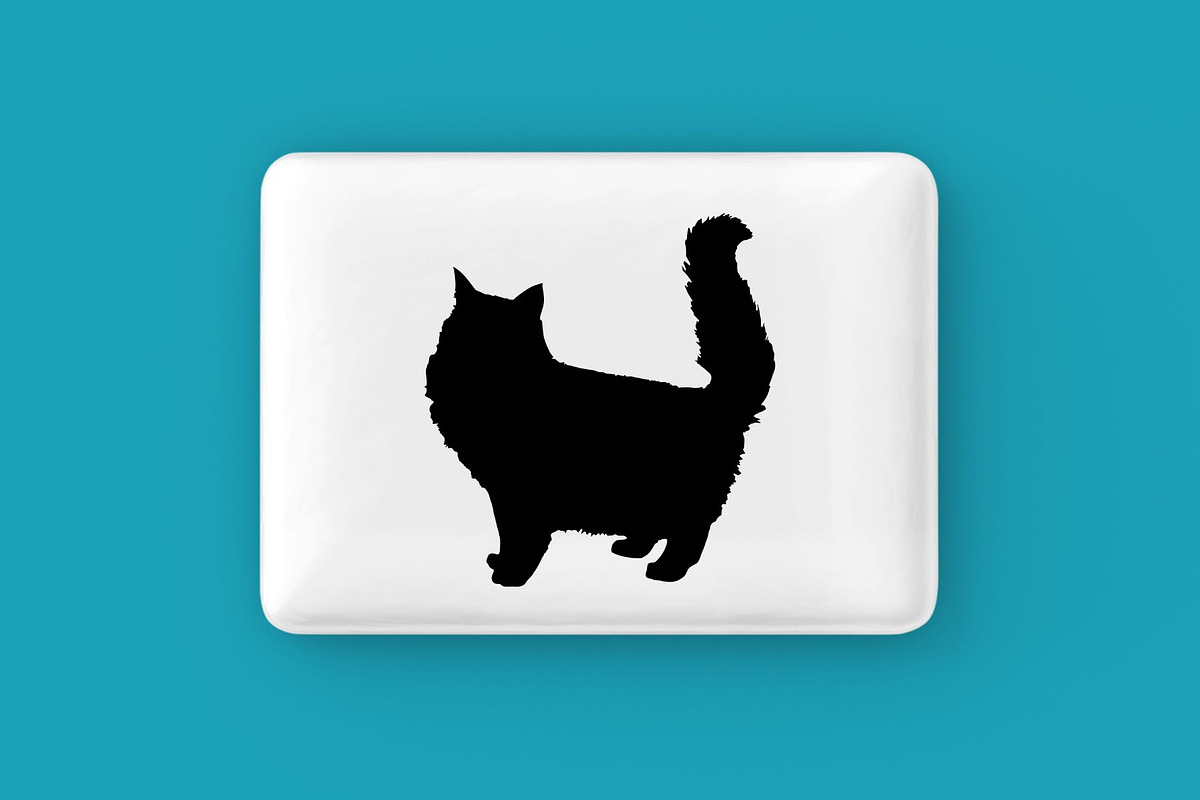 Cat Silhouette, an Animal Illustration by newminddesign (Photo 2 of 3)