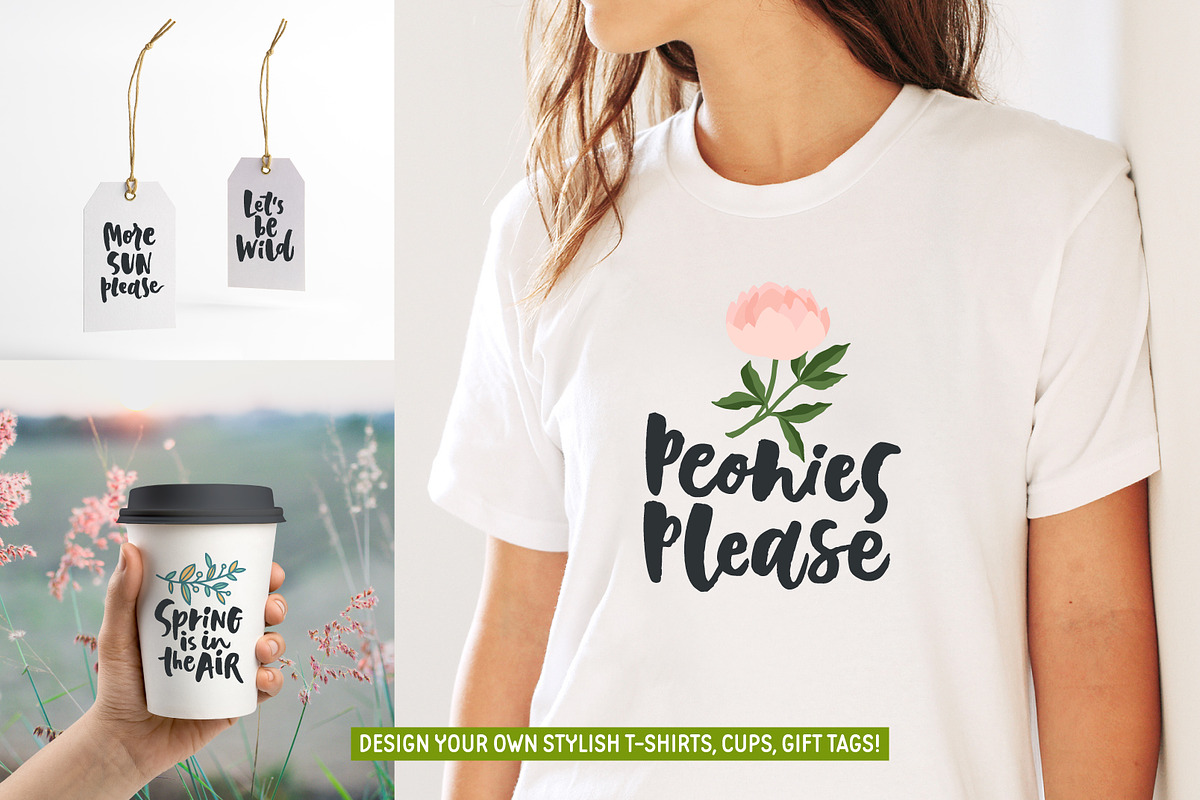 Spring! Letterings+graphics, an Illustration by Nina's Illustration Shop (Photo 7 of 8)