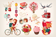 Valentine's Day Bundle, an Object Illustration by Moonery's (Thumbnail 17 of 19)