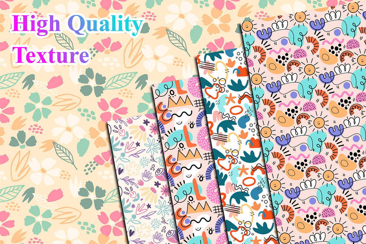 Hand Drawn Pattern, a Pattern Graphic by Digital Studio (Photo 2 of 16)