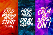 MIGHTY BRUSH Fonts, a Font by Garisman Std (Thumbnail 8 of 10)