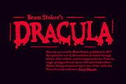 Casket - A Spine-Chilling Serif Font, a Serif Font by Wingsart Studio (Thumbnail 14 of 15)