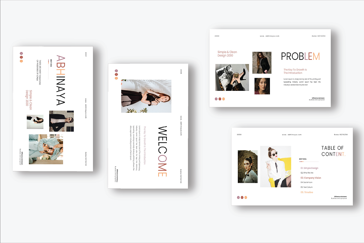 Abhinaya Business Proposal, a Presentation Template by Caprio Studio (Photo 2 of 6)