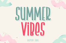 Summer Vibes | Handwriting Font
