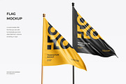 Flag Mockup, an Advertising Mockup by zpackcreative (Thumbnail 1 of 7)