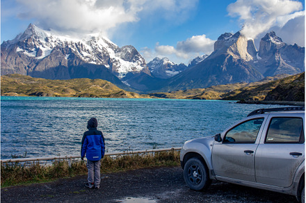 Pehoe lake in Torres del Paine, a Nature Photo by LARISA BLINOVA