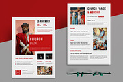 Church Event Flyer Template, a Flyer Template by ContestDesign (Thumbnail 1 of 3)