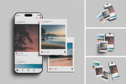 Realistic Social Media Mockup PSD, an Advertising Mockup by MA-KING_ART (Thumbnail 1 of 5)