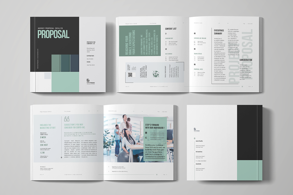 Proposal Set, a Brochure Template by Elite_Standard (Photo 24 of 35)