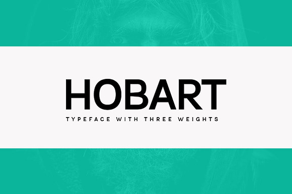 Hobart Minimal Typeface Webfonts. preview 2