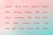 Pastel Handwritten Font, a Script Font by sunnytudu (Thumbnail 7 of 9)
