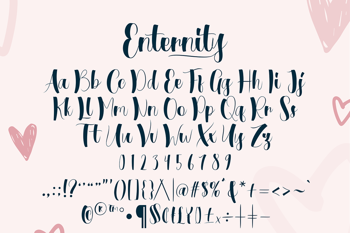 Enternity, a Script Font by Gatype (Photo 9 of 9)