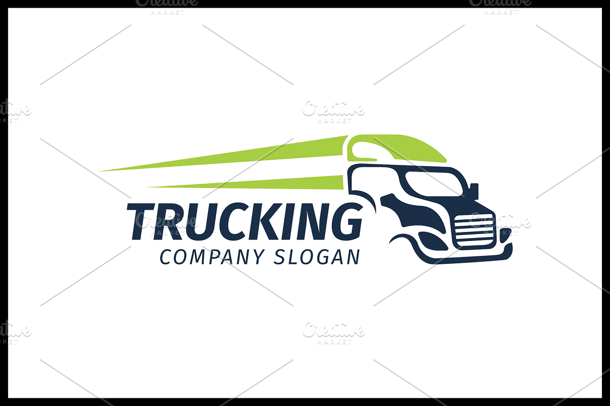 Truck Logistics Logo Template, a Branding & Logo Template by Pentaclay (Photo 1 of 3)