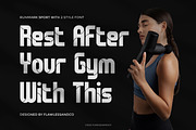 Runmark - Modern Sport Duo Font, a Sans Serif Font by Flawless And Co (Thumbnail 4 of 10)