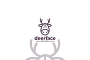Deer Face Logo Template, a Branding & Logo Template by Propex (Thumbnail 2 of 3)