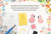 HANKO Japanese Stamp Kit, a Food Illustration by Hanko Goods (Thumbnail 2 of 14)