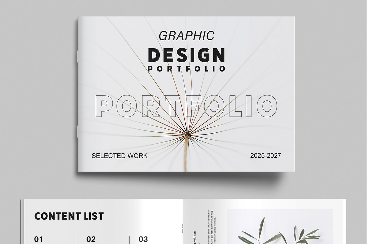 Photobook Portfolio Design Layout, a Brochure Template by MightyDesign (Photo 2 of 9)