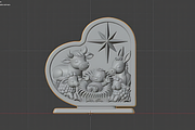 Christmas Nativity Scene & Wise Men, a Characters & Person 3D Model by Design Station (Thumbnail 6 of 6)