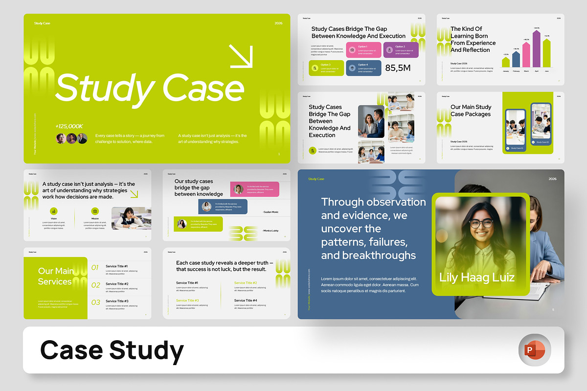 Business Case Study Pro PowerPoint, a Presentation Template by Premast (Photo 1 of 4)