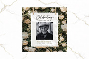 Funeral Welcome Sign B&W Canva FR001, a Poster Template by TyphoonStudio (Thumbnail 6 of 8)