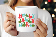 Nurse Christmas SVG Bundle, a Graphic by CraftlabSVG (Thumbnail 10 of 17)