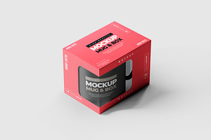 Mug & Box Mock-up 2