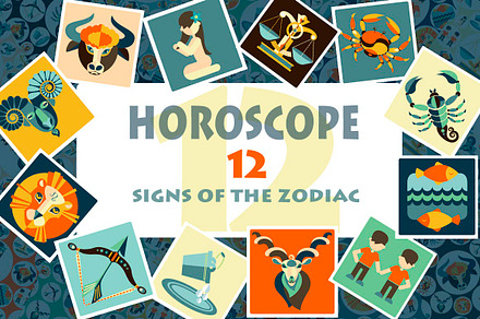  12 signs of the zodiac. HOROSCOPE