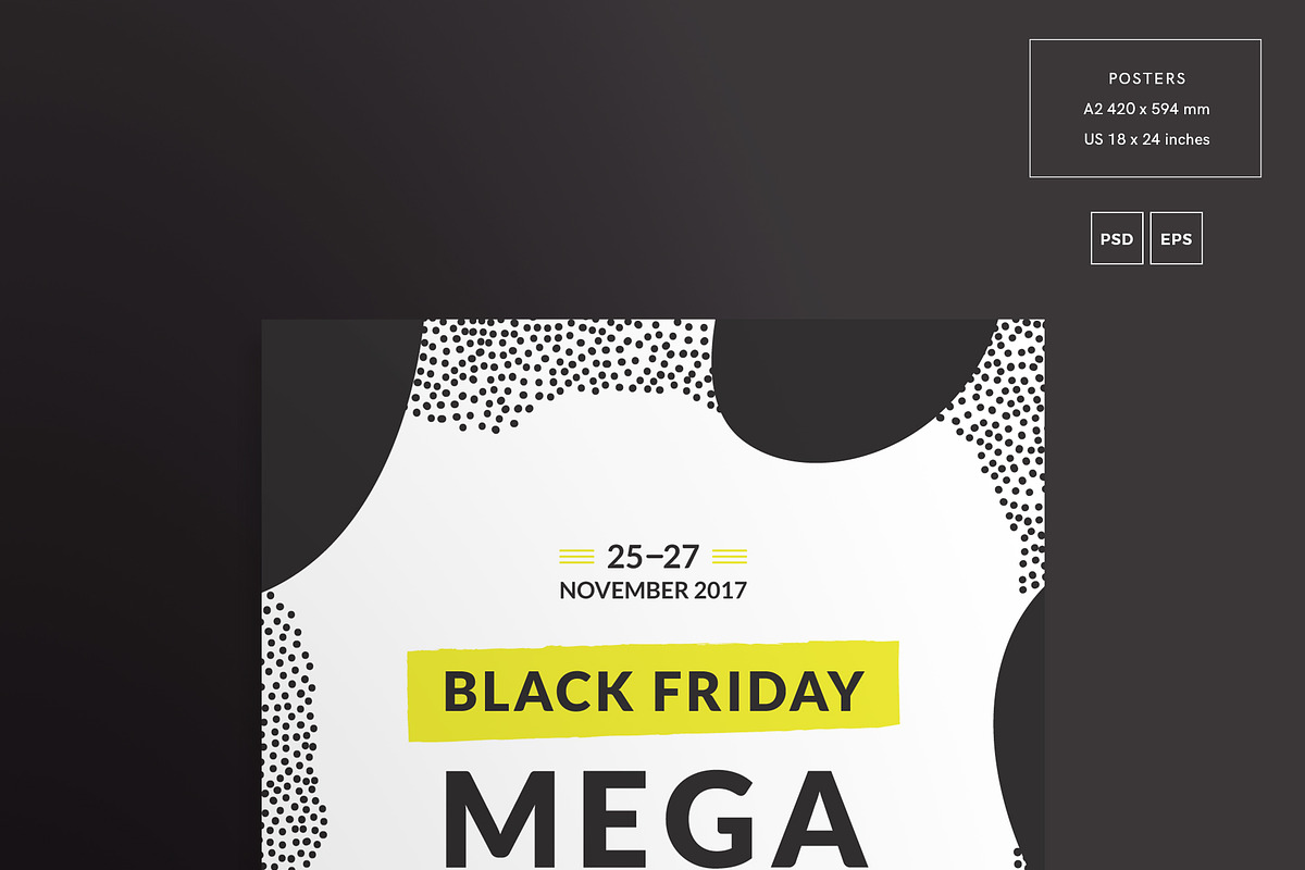 Black Friday Flyer Template Bundle, a Flyer Template by Amber Graphics (Photo 5 of 19)