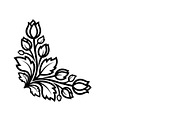 Floral Corner Ornament Vector Bundle, an Illustration by Designs_River (Thumbnail 24 of 51)