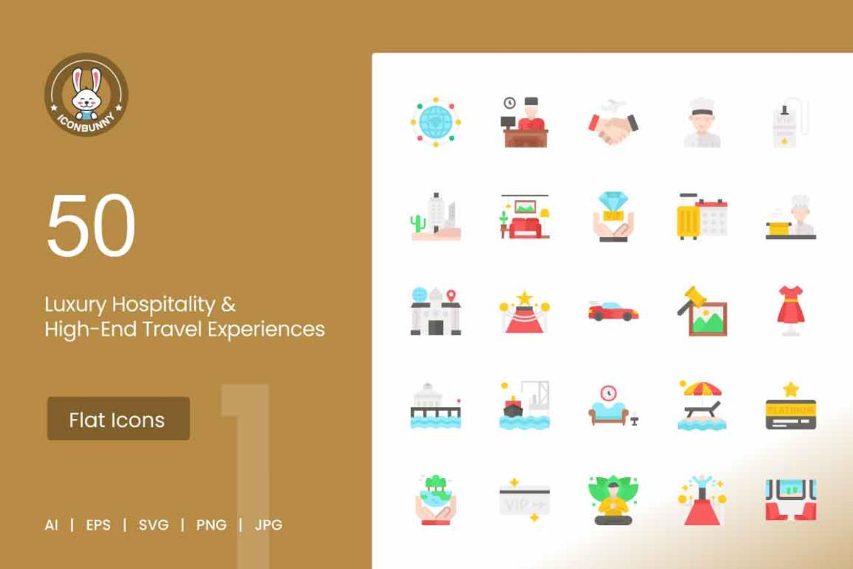 Luxury Hospitality High End Travel, a Solid Icon by IconBunny (Photo 1 of 2)