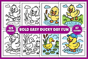 Bold and Easy Ducky Day, an Animal Illustration by Ink Gallery (Thumbnail 1 of 5)