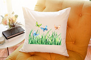 Summer Green Grass Border Clipart, an Illustration by Sublimation Artist (Thumbnail 6 of 6)