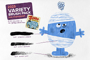 2025 Variety Brush Pack - Photoshop, a Brushes & More by David Creighton-Pester (Thumbnail 4 of 4)