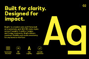 Brigife - Family Font, a Sans Serif Font by Rastype (Thumbnail 5 of 11)
