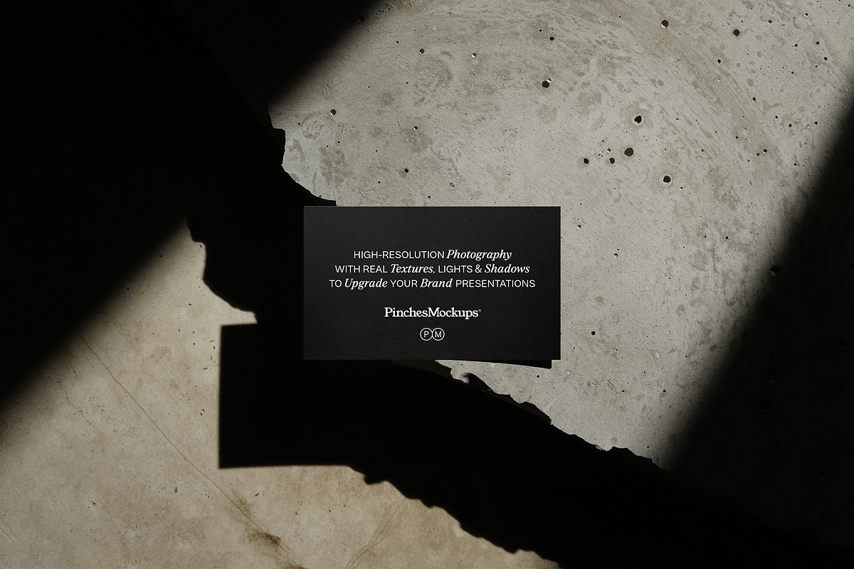 PM_BC/Ø5 - Business Card Mockup, a Print Template by PinchesMockups© (Photo 3 of 6)