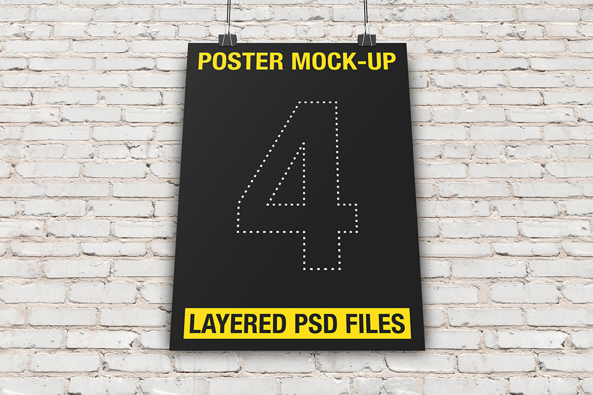Poster Mockup, a Product Mockup by aykutfiliz (Photo 3 of 14)