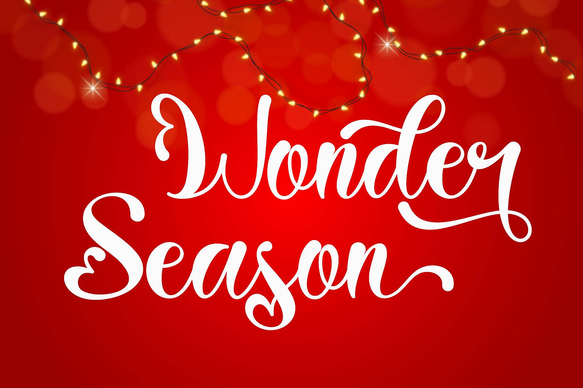 Christmas Balethy, a Handwritten Font by Yoga Letter (Photo 4 of 7)